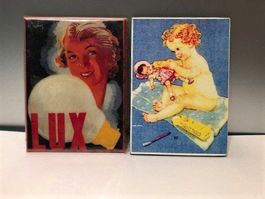 ‼️nun = 6.50 Fr.‼️ 2x Nost. Karten: LUX & Zahnpasta, K`laden